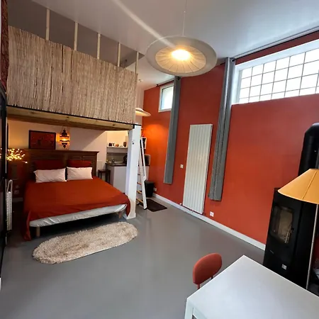 Orange Studio With 24/24 Access Bois-Colombes Esterno foto